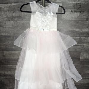 IBTOM CASTLE Sleeveless Tulle Dress Size 6-7